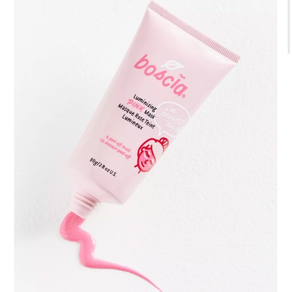 New Boscia Luminizing Pink Charcoal Peel Off Mask - Picture 7 of 12